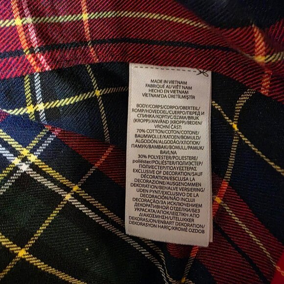 Ralph Lauren Classic Fit Performance Flannel Shirt XXL Red Plaid Button Down - Picture 4 of 7